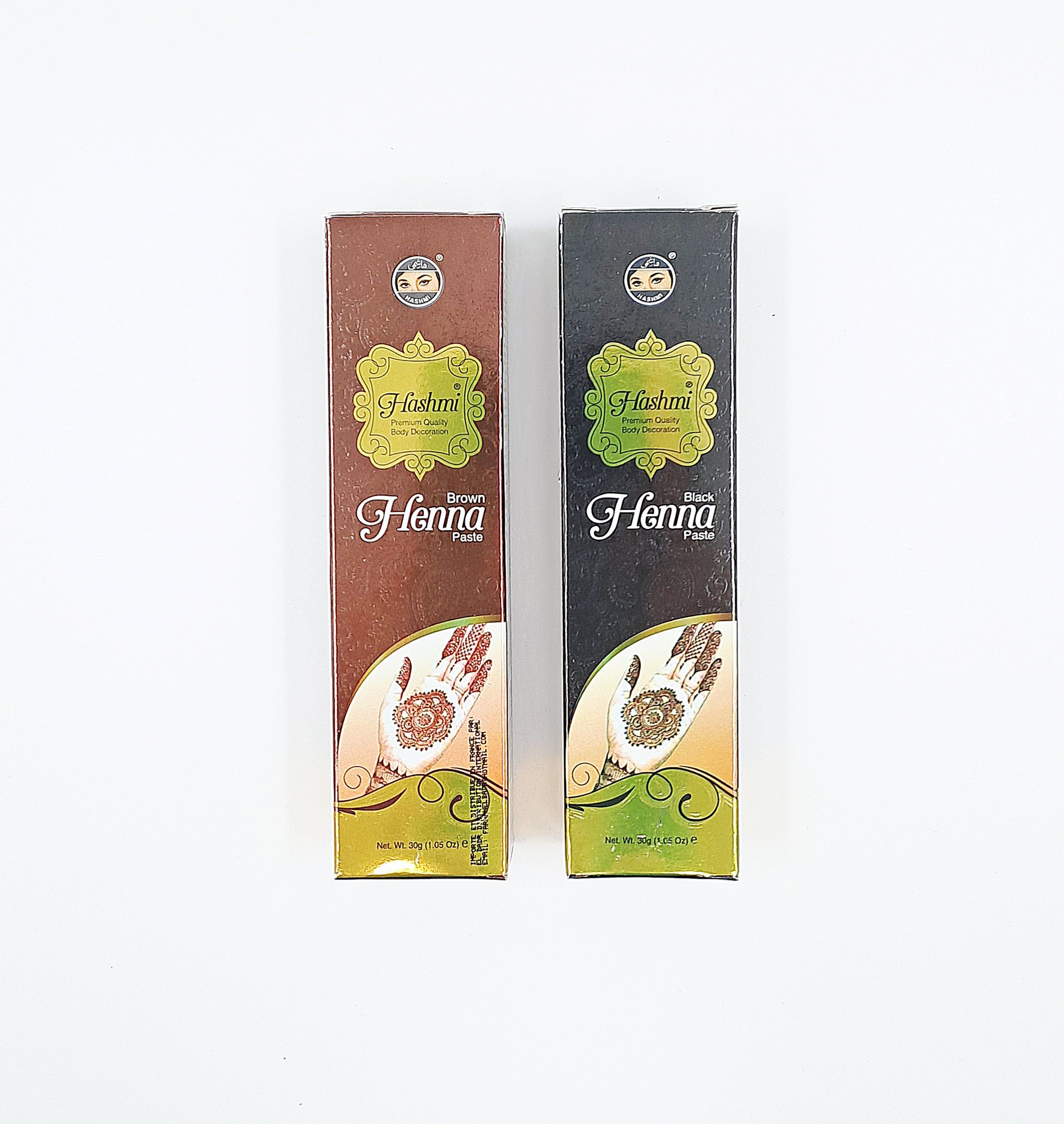 Henne noir & brun - Hashmi