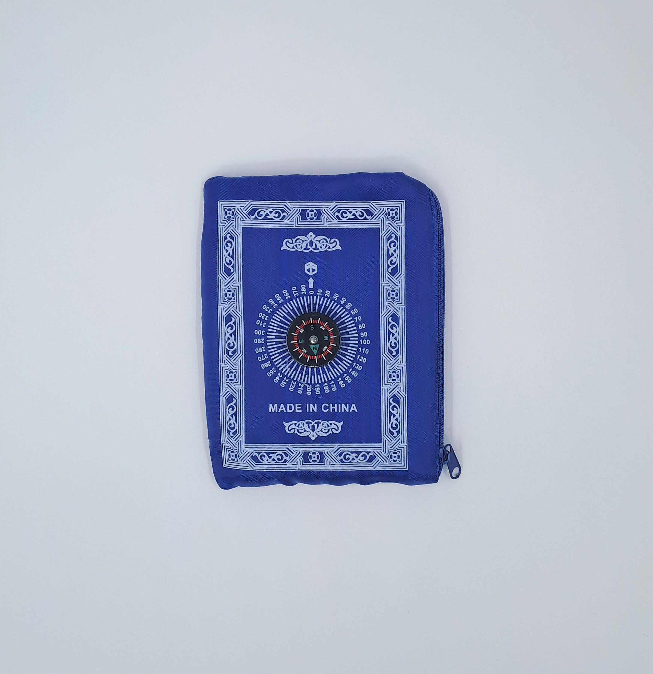 Tapis de prière de poche avec boussole