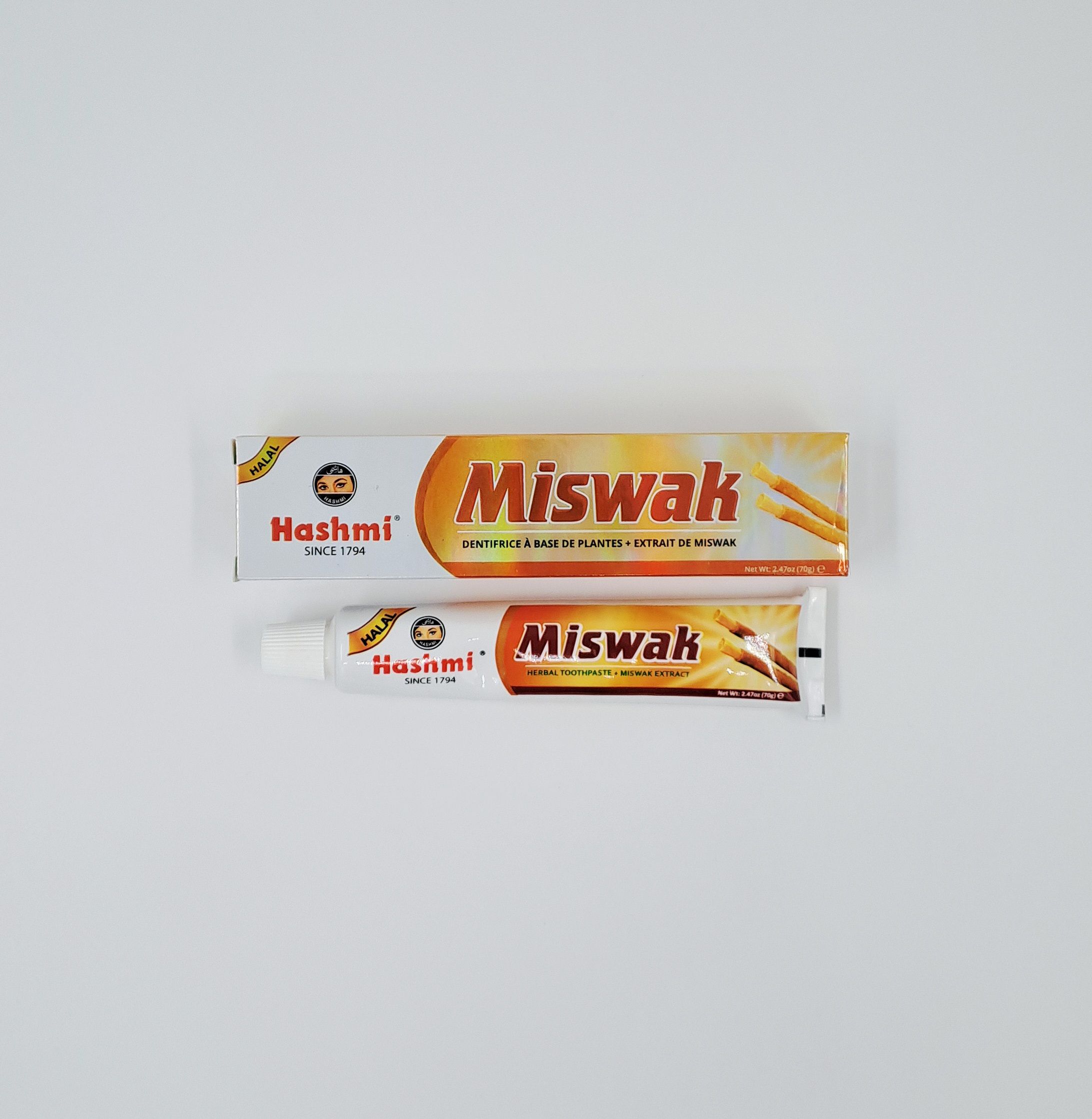 Dentifrice miswak 70g - Hashmi
